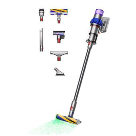 Dyson V15 Detect Fluffy – Aspirateur balai Gris 660 W