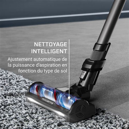 Rowenta X-Force Flex 14.80 RH9B74WO – Aspirateur balai Noir/Or rose 670 W