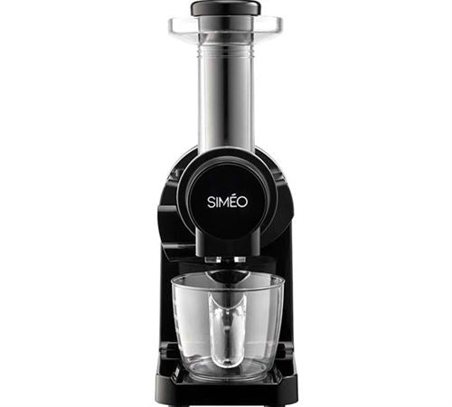 Extracteur de jus Siméo Nutrijus JEH720 200 W Noir et Gris