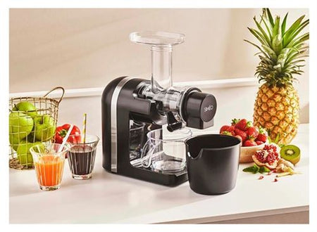 Extracteur de jus Siméo Nutrijus JEH720 200 W Noir et Gris