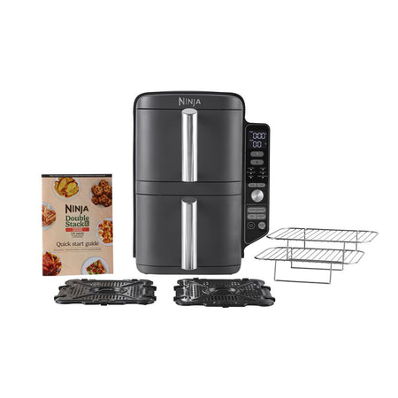 Ninja Double Stack DualZone SL400EU – Friteuse sans huile Gris 2470 W