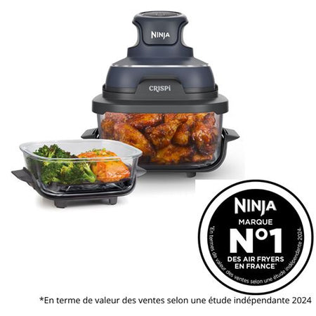 Ninja Crispi FN101EUGY – Friteuse sans huile Gris Bleu 1700 W