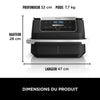 Ninja FlexDrawer AF550EU – Friteuse sans huile 6,6 L Noir