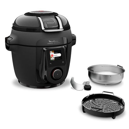 Moulinex CE9828F0 Cookeo Infinity – Multicuiseur Air fryer Noir 1600 W