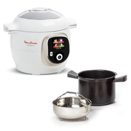 Moulinex Cookeo+ CE85BA10 – Multicuiseur Blanc 1600 W