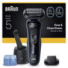 Rasoir électrique Braun Series 5 52-B7200cc – Étanche – Station SmartCare 4-en-1 – Noir