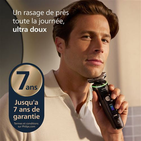 Rasoir électrique Philips XP9400/31 Series i9000 Prestige SkinIQ Pro – Étanche – Noir